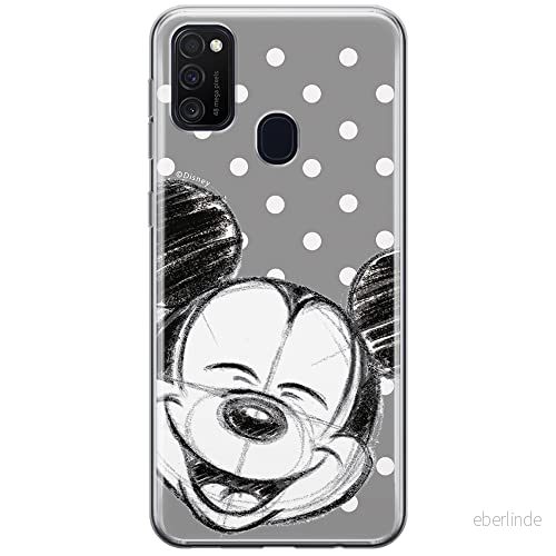 ERT GROUP mobiltelefonfodral för Samsung M21 originalt och officiellt licensierat Disney mönster Mickey 010 optimalt anpassad till formen på mobiltelefonen, fodral tillverkad av TPU plast 5903537834047