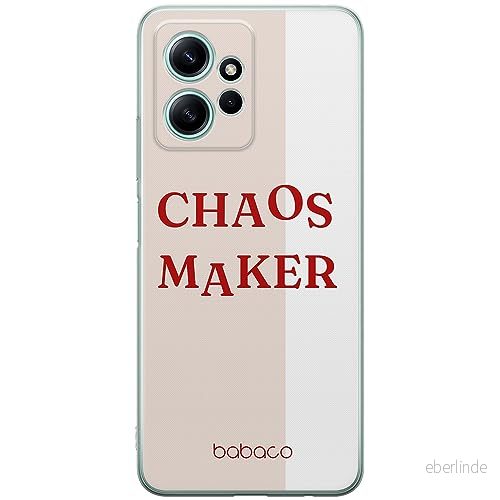 ERT GROUP mobiltelefonfodral för Xiaomi REDMI NOTE 12 4G originalt och officiellt licensierat Babaco mönster 90's Girl 009 anpassad till formen på mobiltelefonen, fodral tillverkad av TPU plast 5905511942014