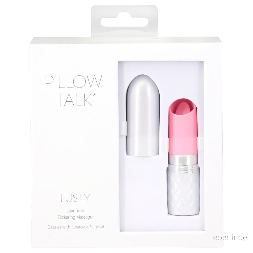Pillow Talk Lusty Minivibrator för kvinnor, Rosa, 9,4 cm 677613274168