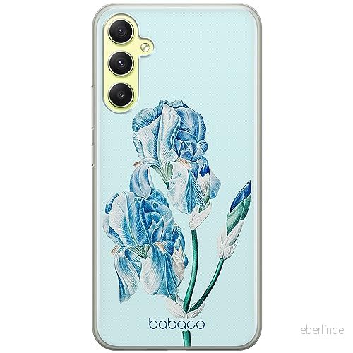 ERT GROUP mobiltelefonfodral för Samsung A34 5G originalt och officiellt licensierat Babaco mönster Flowers 025 optimalt anpassad till formen på mobiltelefonen, fodral tillverkad av TPU plast 5905511785024