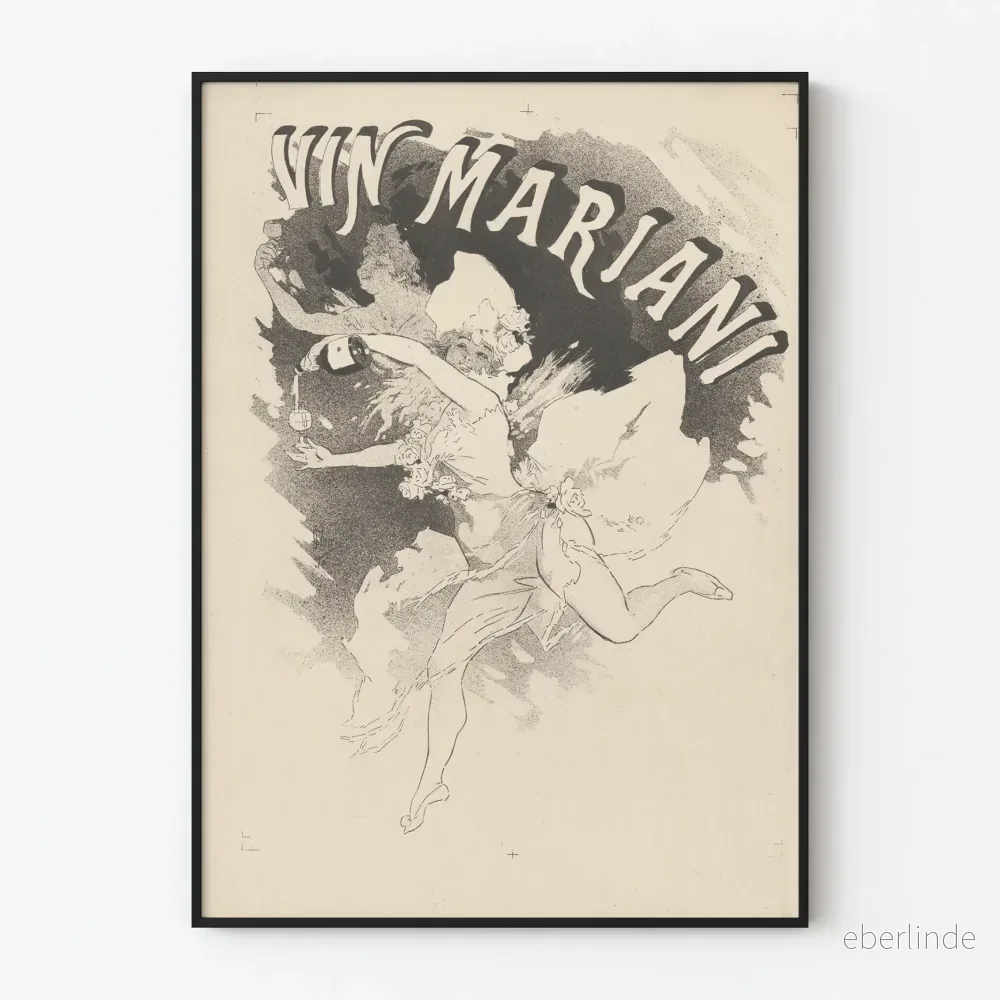Vintageposter Vin Mariani väggdekoration Vintageposter Vin Mariani väggdekoration