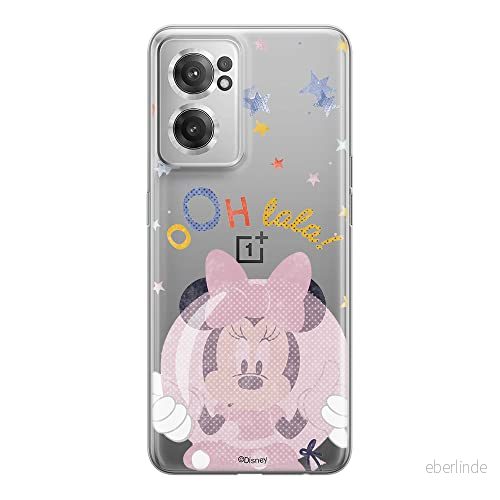 ERT GROUP mobiltelefonfodral för Oneplus NORD CE 2 originalt och officiellt licensierat Disney mönster Minnie 046 optimalt anpassad till formen på mobiltelefonen, gedeeltelijk transparant 5905511284213