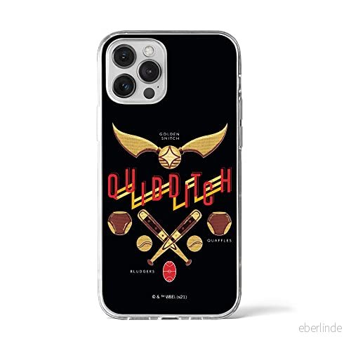 ERT GROUP mobiltelefonfodral för Apple Iphone 12 PRO MAX originalt och officiellt licensierat Harry Potter mönster 046 Vit anpassad till formen på mobiltelefonen, fodral tillverkad av TPU plast 5903932743944