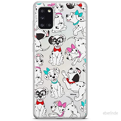 ERT GROUP mobiltelefonfodral för Samsung A31 originalt och officiellt licensierat Disney mönster Dalmatians 006 optimalt anpassad till formen på mobiltelefonen, gedeeltelijk transparant 5905131801029