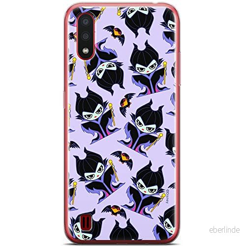 ERT GROUP mobiltelefonfodral för Samsung A01 originalt och officiellt licensierat Disney mönster Maleficent 004 optimalt anpassad till formen på mobiltelefonen, fodral tillverkad av TPU plast 5905131485731