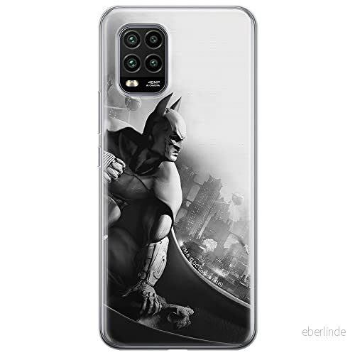 ERT GROUP mobiltelefonfodral för Xiaomi MI 10 LITE originalt och officiellt licensierat DC mönster Batman 015 optimalt anpassad till formen på mobiltelefonen, fodral tillverkad av TPU plast 5903537164663