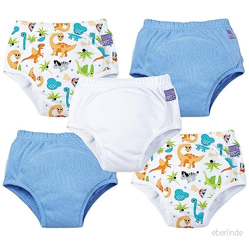 Bambino Mio, Potträningsbyxor, pojke blandad dino, 3 år, förpackning med 5 5060324888550