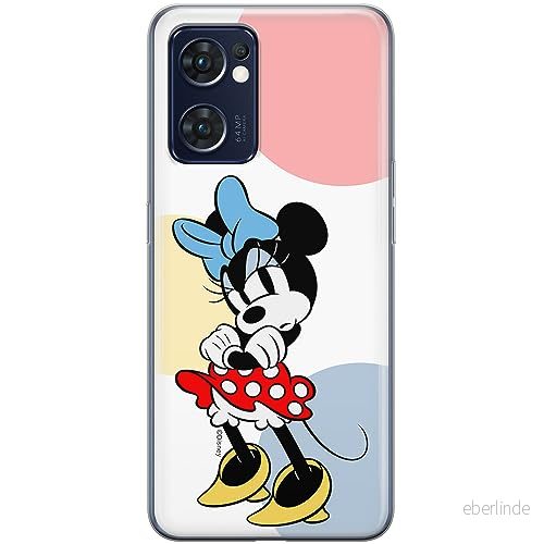 ERT GROUP mobiltelefonfodral för Oppo RENO 7 5G originalt och officiellt licensierat Disney mönster Minnie 078 optimalt anpassad till formen på mobiltelefonen, fodral tillverkad av TPU plast 5905795030636