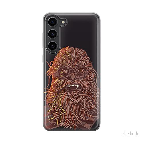 ERT GROUP mobiltelefonfodral för Samsung S23 originalt och officiellt licensierat Star Wars mönster Chewbacca 007 optimalt anpassad till formen på mobiltelefonen, fodral tillverkad av TPU plast 5905511423148