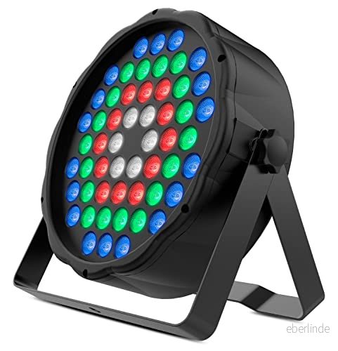 Audibax Austin 27 Foco LED med 54 lysdioder x 0,5 W RGBw Flat DMX 656272883850