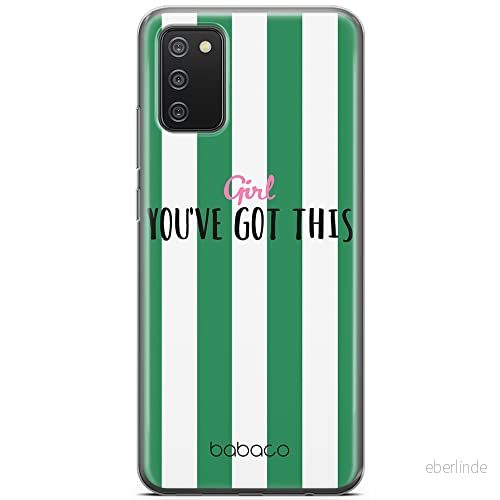 ERT GROUP mobiltelefonfodral för Samsung A02S originalt och officiellt licensierat Babaco mönster Positive vibes 004 optimalt anpassad till formen på mobiltelefonen, fodral tillverkad av TPU plast 5903932954418