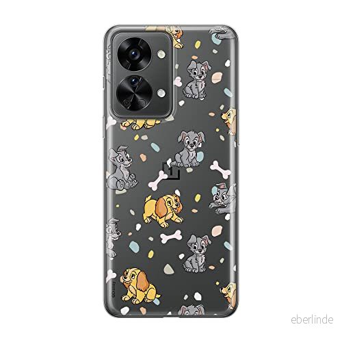 ERT GROUP mobiltelefonfodral för Oneplus NORD 2T 5G originalt och officiellt licensierat Disney mönster Lady and the Tramp 002 optimalt anpassad till formen på mobiltelefonen, gedeeltelijk transparant 5905511270414
