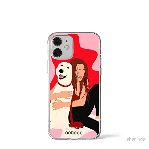 ERT GROUP mobiltelefonfodral för Iphone 12 Mini originalt och officiellt licensierat Babaco mönster Dogs 006 optimalt anpassad till formen på mobiltelefonen, fodral tillverkad av TPU plast 5905131002389