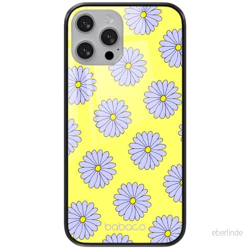 ERT GROUP mobiltelefonfodral för Apple Iphone 6/6S originalt och officiellt licensierat Babaco mönster Flowers 021 tillverkad av härdat glas, optimalt anpassat till mobilens form, skyddsfodral 5903932650013