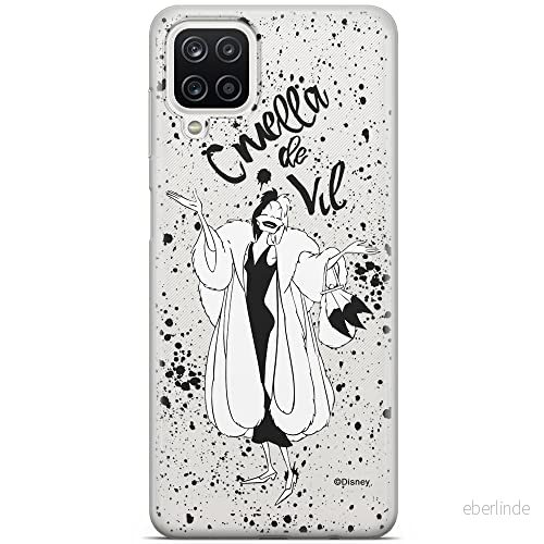 ERT GROUP mobiltelefonfodral för Samsung A12 / M12 originalt och officiellt licensierat Disney mönster Cruella 001 optimalt anpassad till formen på mobiltelefonen, gedeeltelijk transparant 5903040100608