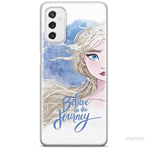 ERT GROUP mobiltelefonfodral för Samsung M52 5G originalt och officiellt licensierat Disney mönster Elsa 015 optimalt anpassad till formen på mobiltelefonen, fodral tillverkad av TPU plast 5904805495076