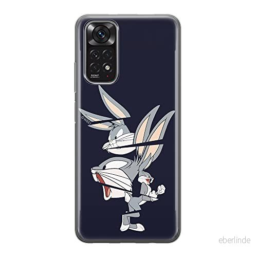 ERT GROUP mobiltelefonfodral för Xiaomi REDMI NOTE 11S 4G / 11 originalt och officiellt licensierat Looney Tunes mönster Bugs 008, fodral tillverkad av TPU plast 5905511563714
