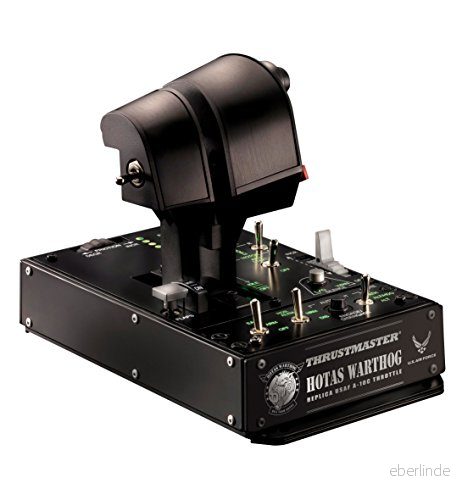 Thrustmaster HOTAS Warthog Dual Speltillbehör 2960739 PC/USB-kompatibel 3362932914341