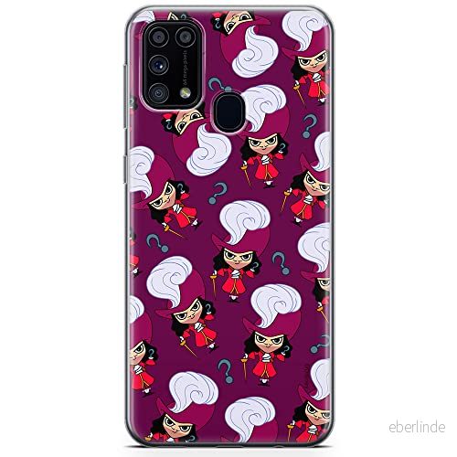 ERT GROUP mobiltelefonfodral för Samsung M31 originalt och officiellt licensierat Disney mönster James Hook 002 optimalt anpassad till formen på mobiltelefonen, fodral tillverkad av TPU plast 5905131447883