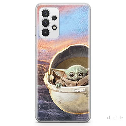 ERT GROUP mobiltelefonfodral för Samsung A32 4G LTE originalt och officiellt licensierat Star Wars mönster Baby Yoda 005 optimalt anpassad till formen på mobiltelefonen, fodral tillverkad av TPU plast 5903040474945