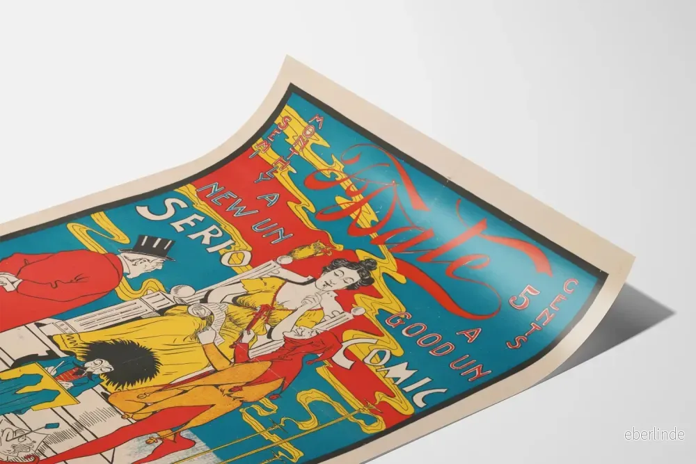 Vintageposter To-Date Seriös och Komisk - Bild 3