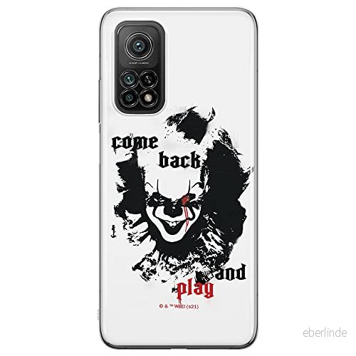 ERT GROUP mobiltelefonfodral för Xiaomi MI 10 LITE originalt och officiellt licensierat Horror mönster It 011 optimalt anpassad till formen på mobiltelefonen, fodral tillverkad av TPU plast 5905131978301