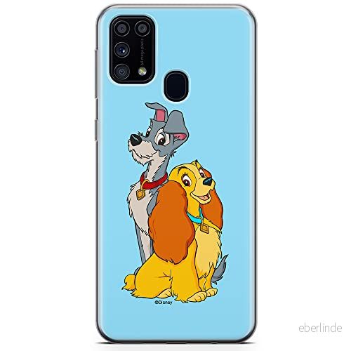 ERT GROUP mobiltelefonfodral för Samsung M31 originalt och officiellt licensierat Disney mönster Lady and the Tramp 003 optimalt anpassad till formen på mobiltelefonen, fodral tillverkad av TPU plast 5905131152428
