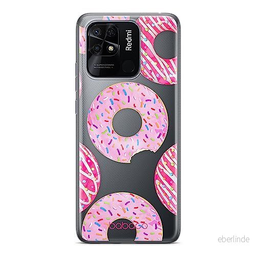 ERT GROUP mobiltelefonfodral för Xiaomi REDMI 10C originalt och officiellt licensierat Babaco mönster Donut 002 optimalt anpassad till formen på mobiltelefonen, gedeeltelijk transparant 5905511539825