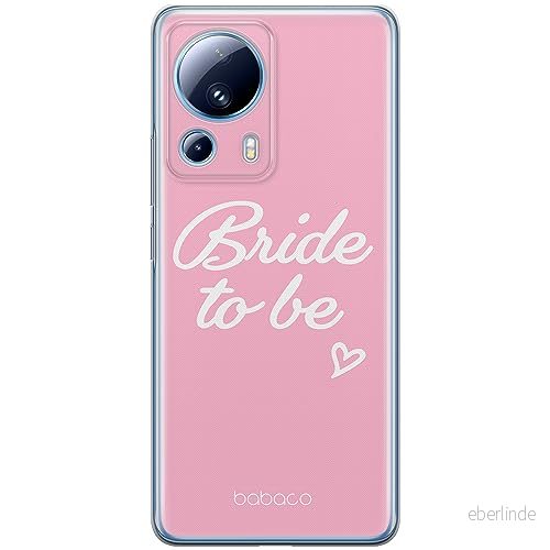 ERT GROUP mobiltelefonfodral för Xiaomi 13 LITE/CIVI 2 originalt och officiellt licensierat Babaco mönster Bride to be 001 anpassad till formen på mobiltelefonen, fodral tillverkad av TPU plast 5905511925222