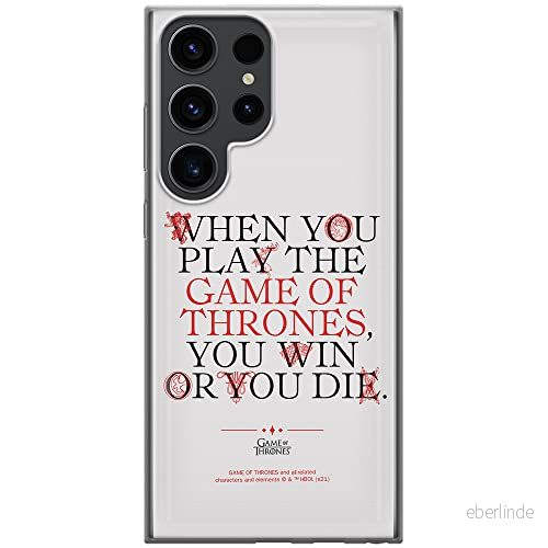 ERT GROUP mobiltelefonfodral för Samsung S23 ULTRA originalt och officiellt licensierat Game of Thrones mönster 009 optimalt anpassad till formen på mobiltelefonen, fodral tillverkad av TPU plast 5905511467739