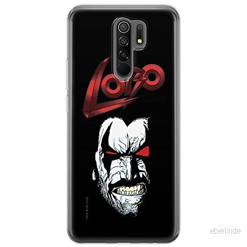 ERT GROUP mobiltelefonfodral för Xiaomi REDMI 9 originalt och officiellt licensierat DC mönster Lobo 005 optimalt anpassad till formen på mobiltelefonen, fodral tillverkad av TPU plast 5903040307199