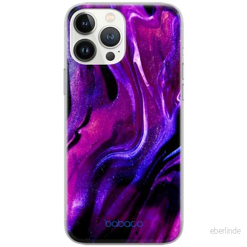 ERT GROUP mobiltelefonfodral för Apple Iphone 13 PRO MAX originalt och officiellt licensierat Babaco mönster Abstract 020 Vit anpassad till formen på mobiltelefonen, fodral tillverkad av TPU plast 5903932861952