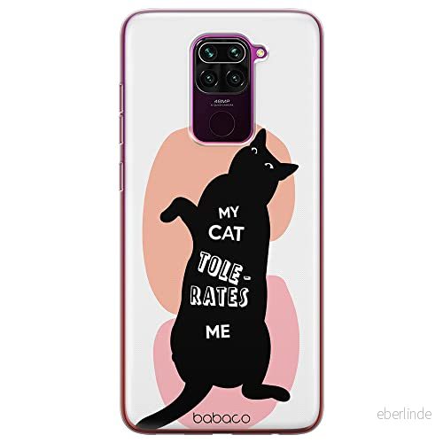 ERT GROUP mobiltelefonfodral för Xiaomi REDMI NOTE 9 originalt och officiellt licensierat Babaco mönster Cats 003 optimalt anpassad till formen på mobiltelefonen, fodral tillverkad av TPU plast 5905131063878