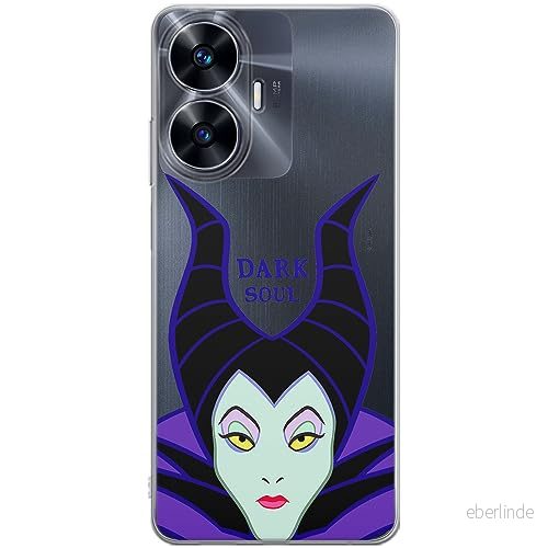ERT GROUP mobiltelefonfodral för Realme C55 originalt och officiellt licensierat Disney mönster Diabolina 001 optimalt anpassad till formen på mobiltelefonen, gedeeltelijk transparant 5905511858209