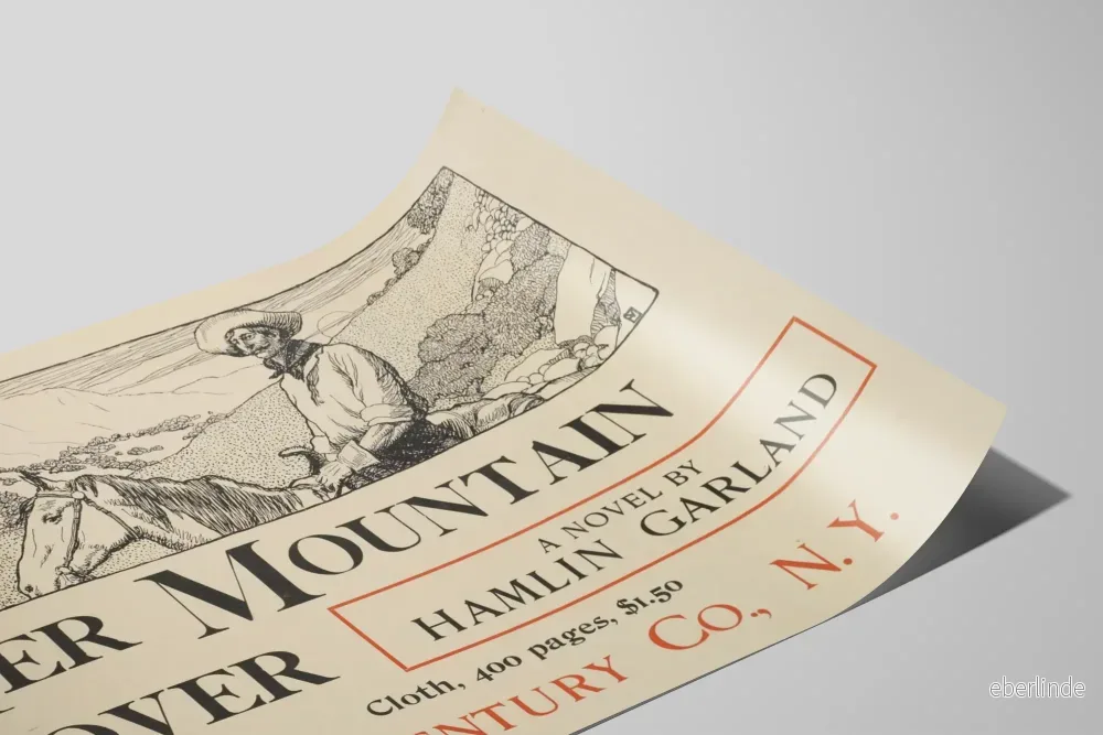 Vintageposter Her Mountain Lover av Hamlin Garland - Bild 2