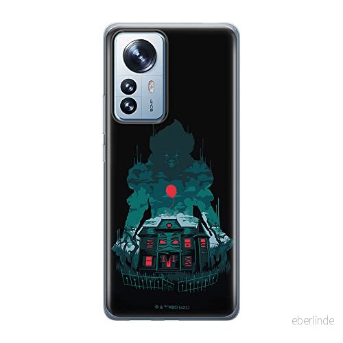 ERT GROUP mobiltelefonfodral för Xiaomi 12 PRO originalt och officiellt licensierat Horror mönster It 015 optimalt anpassad till formen på mobiltelefonen, fodral tillverkad av TPU plast 5905511531126