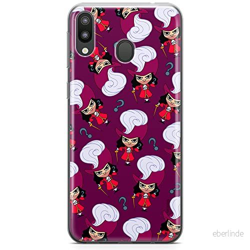 ERT GROUP mobiltelefonfodral för Samsung M20 originalt och officiellt licensierat Disney mönster James Hook 002 optimalt anpassad till formen på mobiltelefonen, fodral tillverkad av TPU plast 5905131447807