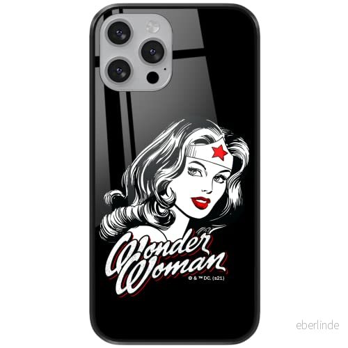 ERT GROUP mobiltelefonfodral för Samsung S21 ULTRA originalt och officiellt licensierat DC mönster Wonder Woman 023 tillverkad av härdat glas, optimalt anpassat till mobilens form, skyddsfodral 5903932927870