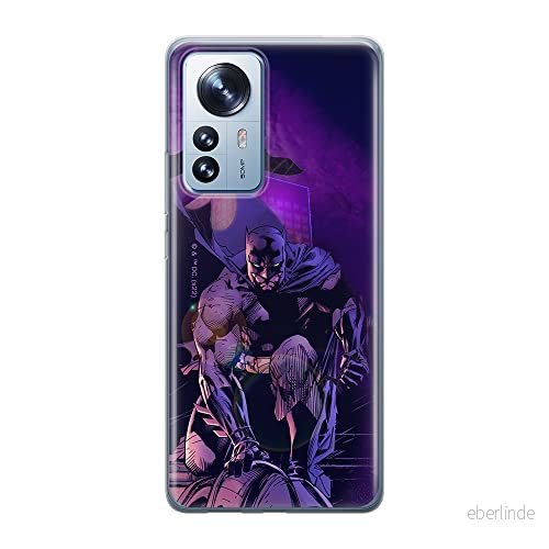 ERT GROUP mobiltelefonfodral för Xiaomi 12 / 12X originalt och officiellt licensierat DC mönster Batman 072 optimalt anpassad till formen på mobiltelefonen, fodral tillverkad av TPU plast 5905511494391