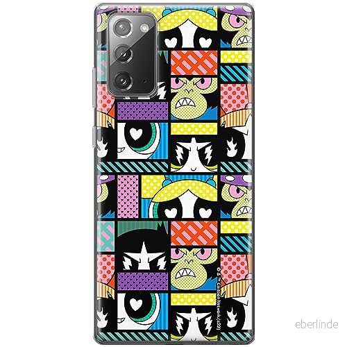 ERT GROUP mobiltelefonfodral för Samsung GALAXY NOTE 20 originalt och officiellt licensierat The Powerpuff Girls mönster 027, fodral tillverkad av TPU plast 5905511971830