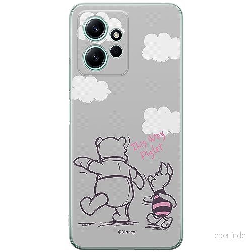 ERT GROUP mobiltelefonfodral för Xiaomi REDMI NOTE 12 4G originalt och officiellt licensierat Disney mönster Winnie the Pooh & Friends 006, fodral tillverkad av TPU plast 5905511936396