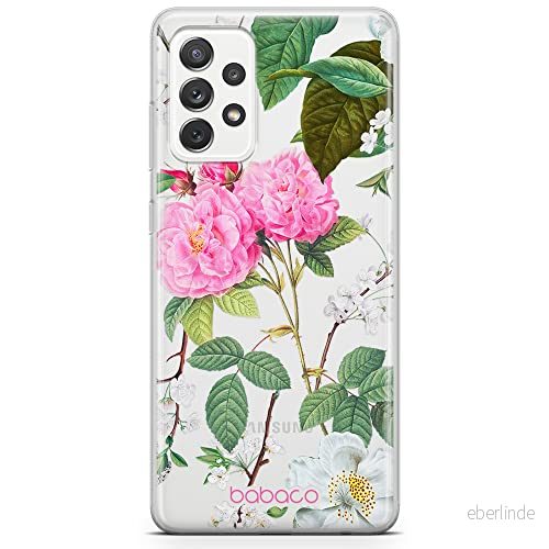 ERT GROUP mobiltelefonfodral för Samsung A53 5G originalt och officiellt licensierat Babaco mönster Flowers 037 optimalt anpassad till formen på mobiltelefonen, gedeeltelijk transparant 5905131299970
