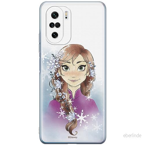 ERT GROUP mobiltelefonfodral för Xiaomi MI 11i/ REDMI K40/K40 PRO/POCO F3/ F3 PRO originalt och officiellt licensierat Disney mönster Anna 001, fodral tillverkad av TPU plast 5905511878078