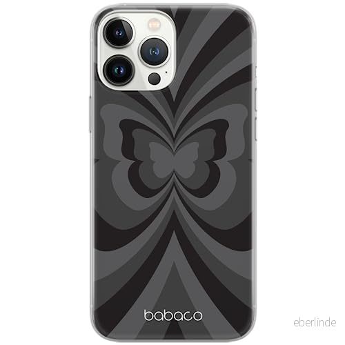 ERT GROUP mobiltelefonfodral för Iphone 13 PRO MAX originalt och officiellt licensierat Babaco mönster Butterflies 001 optimalt anpassad till formen på mobiltelefonen, fodral tillverkad av TPU plast 5904805709623