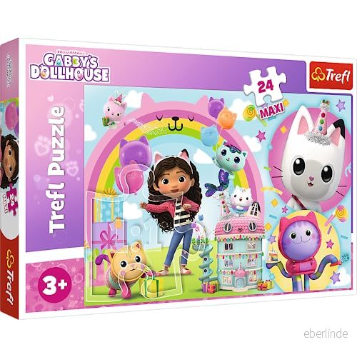 Trefl Gabby's Dollhouse Maxi Pussel 24 Bitar 5900511143539