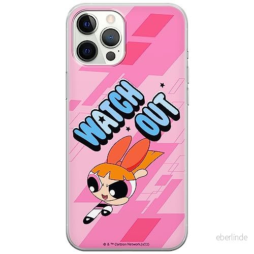 ERT GROUP mobiltelefonfodral för Iphone 12/12 PRO originalt och officiellt licensierat The Powerpuff Girls mönster 035, fodral tillverkad av TPU plast 5905511980276