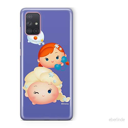 ERT GROUP mobiltelefonfodral för Samsung A71 originalt och officiellt licensierat Disney mönster Frozen 004 Vit optimalt anpassad till formen på mobiltelefonen, fodral tillverkad av TPU plast 5903537512747