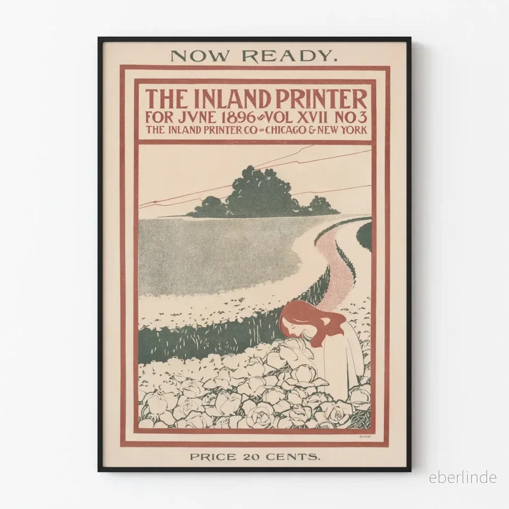 Vintageposter The Inland Printer juni 1896