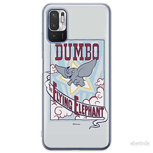 ERT GROUP mobiltelefonfodral för Xiaomi REDMI NOTE 10 5G / POCO M3 PRO originalt och officiellt licensierat Disney mönster Dumbo 002, fodral tillverkad av TPU plast 5904805614521