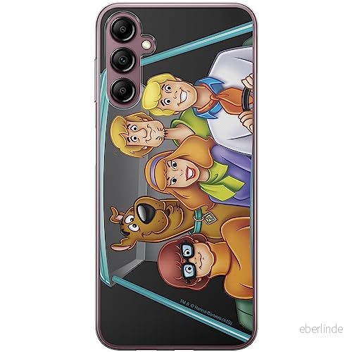 ERT GROUP mobiltelefonfodral för Samsung A14 4G/5G originalt och officiellt licensierat Scooby Doo mönster 016 optimalt anpassad till formen på mobiltelefonen, fodral tillverkad av TPU plast 5905511836306
